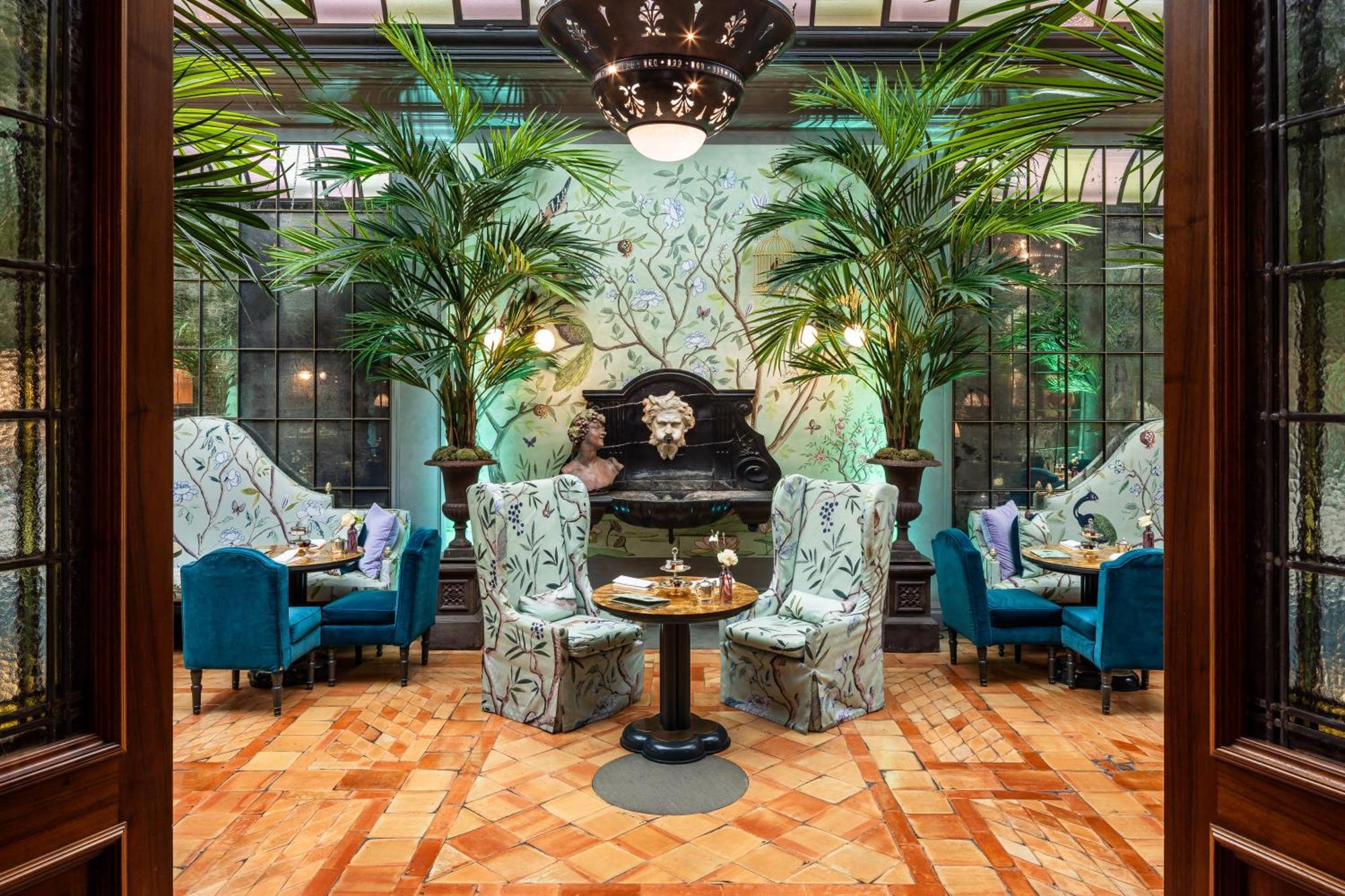 佛罗伦萨海尔维迪亚&布里斯托尔酒店 - 星际酒店集团 外观 照片 The interior of the restaurant